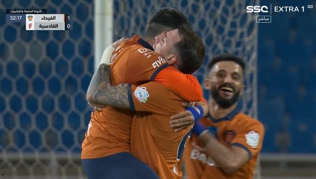 اهداف مباراة الفيحاء والقادسية 2 1 الدوري السعودي