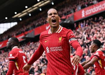 في الوقت القاتل فان دايك يسجل هدف ليفربول الثاني أمام وست هام فيديو