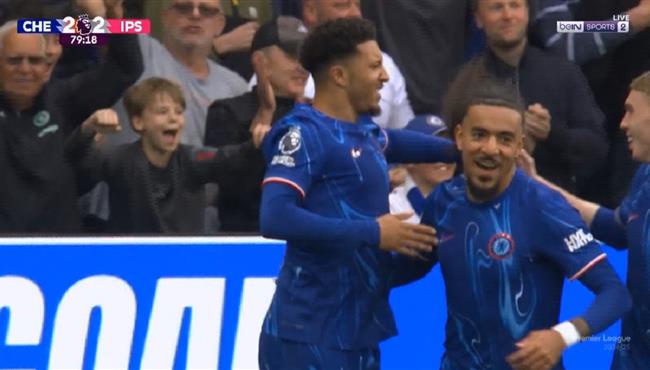 اهداف مباراة تشيلسي وابسويتش تاون 2 2 الدوري الانجليزي