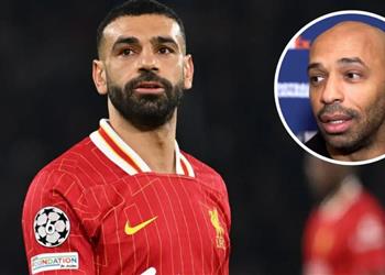تييري هنري محمد صلاح مثل النبيذ الفاخر ورد صادم على تحطيمه رقمه