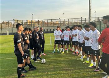 تدريبات قوية لـ منتخب مصر للشباب استعدادا للمشاركة في كأس أمم إفريقيا