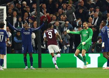 رجل مباراة باريس سان جيرمان وأستون فيلا في دوري أبطال أوروبا