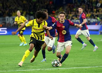 رجل مباراة برشلونة وبوروسيا دورتموند في دوري أبطال أوروبا