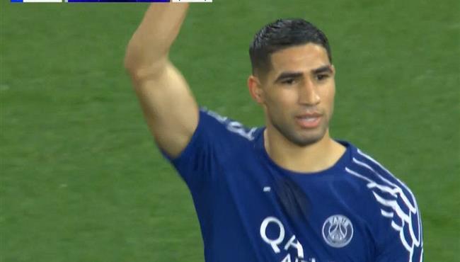 هدف اشرف حكيمي في مرمي استون فيلا بدوري ابطال اوروبا