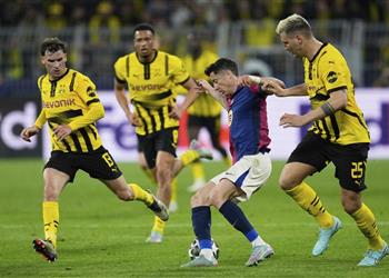 ليفاندوفسكي تلقينا جرس إنذار أمام بوروسيا دورتموند وتسببنا في التوتر لأنفسنا