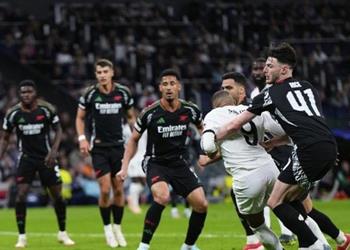 اليويفا يعلن سبب إلغاء ركلة جزاء ريال مدريد أمام آرسنال في دوري أبطال أوروبا