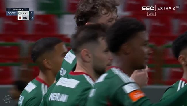 هدف فوز الاتفاق علي الرياض 1 0 الدوري السعودي