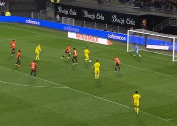 الأعلى تقييم مصطفى محمد بعد هدفه في مباراة نانت ورين بـ الدوري الفرنسي