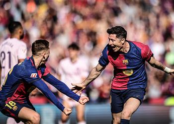 تشكيل برشلونة أمام سيلتا فيحو في الدوري الإسباني موقف ليفاندوفسكي