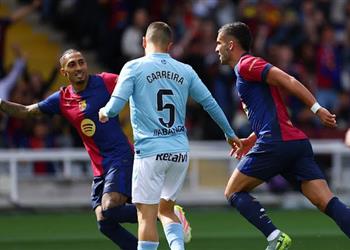 فيديو الإثارة تتواصل رافينها يسجل هدف تعادل برشلونة أمام سيلتا فيجو