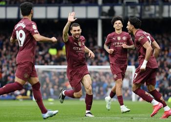 رجل مباراة مانشستر سيتي وإيفرتون في الدوري الإنجليزي