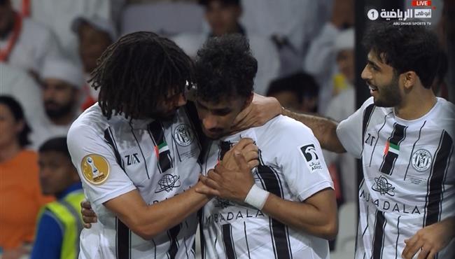 اهداف مباراة الجزيرة وشباب الاهلي في كأس الامارات