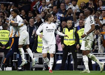 فيديو روديجير يسجل هدف ريال مدريد الرابع أمام ريال سوسيداد