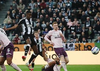 ترتيب هدافي الدوري الإنجليزي بعد هدف إيزاك في مباراة نيوكاسل وبرينتفورد