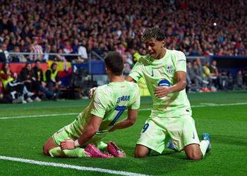 فيديو كلاسيكو جديد برشلونة يقصي أتلتيكو مدريد من كأس ملك إسبانيا ويضرب موعد ا مع ريال مدريد