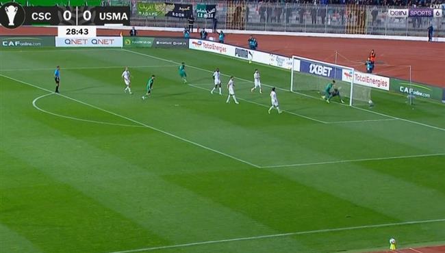 هدف شباب قسنطينة الاول في مرمي اتحاد العاصمة بكأس الكونفيدرالية