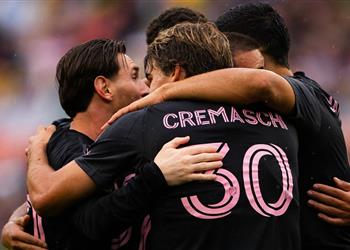 فيديو منافس الأهلي ميسي ي شارك في فوز إنتر ميامي على كولومبوس كرو بـ الدوري الأمريكي