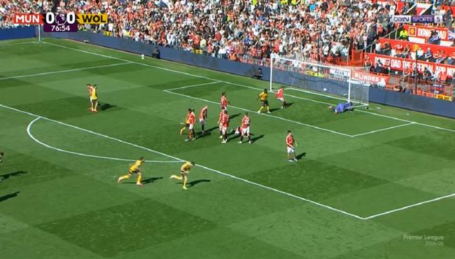 هدف فوز ولفرهامبتون علي مانشستر يونايتد 1 0 الدوري الانجليزي