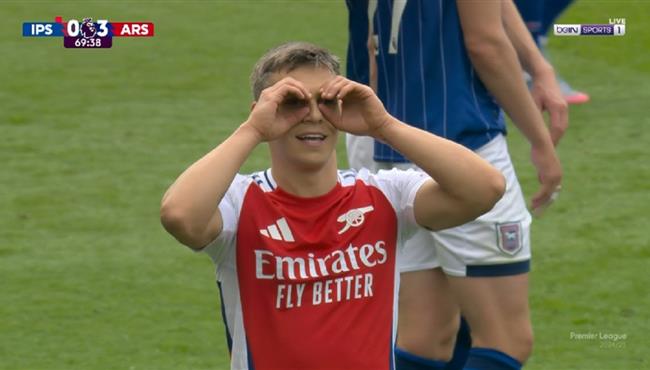 هدف تروسارد الثاني في مرمي ابسويتش تاون بالدوري الانجليزي