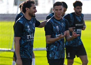 مران الزمالك انتظام ناصر ماهر بعد الاعتذار وتدريبات بدنية استعداد ا لمباراة المصري