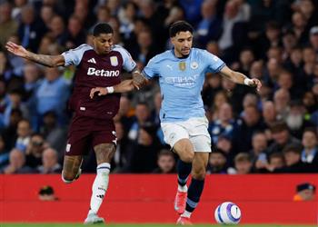 تقييم عمر مرموش في مباراة مانشستر سيتي وأستون فيلا