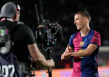 فيديو بأقدام أولمو برشلونة يتخطى ريال مايوركا بصعوبة ويعزز صدارته لـ الدوري الإسباني