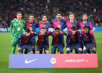 رجل مباراة برشلونة وريال مايوركا في الدوري الإسباني