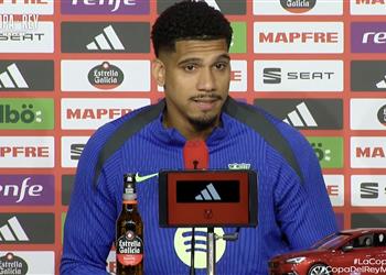 أراوخو يرفض الغرور قبل مباراة ريال مدريد ويصر ح برشلونة سيكون مخيف ا