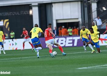 فيديو بالخطأ في مرماه ياسر إبراهيم ي سجل هدف تعادل صن داونز أمام الأهلي