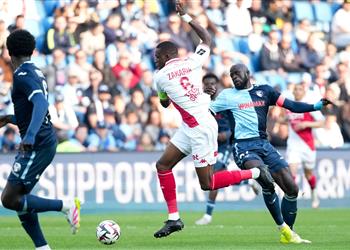 فيديو كوكا يسجل ولوهافر يتعادل مع موناكو في الدوري الفرنسي