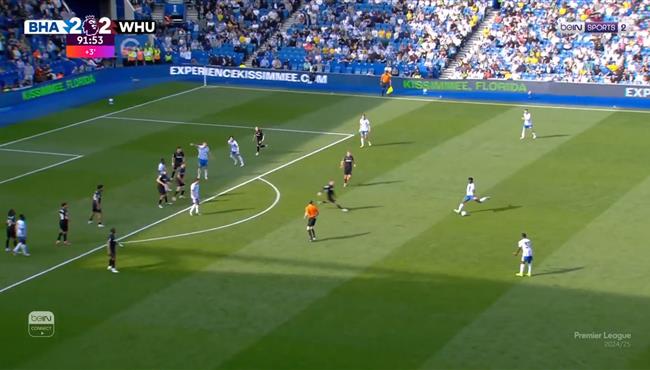 هدف عالمي لـ برايتون في الوقت القاتل امام وست هام بالدوري الانجليزي