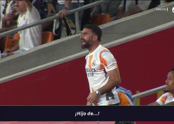 بألفاظ نابية كارفاخال يسب حكم مباراة ريال مدريد وبرشلونة