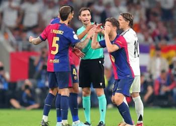 مدافع برشلونة ما حدث لا يليق بنادي بحجم ريال مدريد وكرة القدم انتصرت