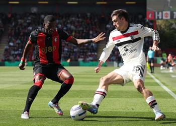 فيديو مانشستر يونايتد يقتنص تعادلا قاتلا من بورنموث بـ الدوري الإنجليزي