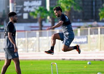 مران الزمالك تجهيز بدني قوي استعداد ا لمواجهة المصري في الدوري