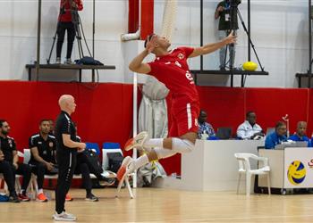 الأهلي يفوز على أسبوير الكونغولي ويتأهل لنصف نهائي بطولة إفريقيا لكرة الطائرة