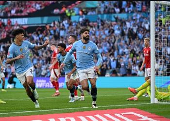 رجل مباراة مانشستر سيتي ونوتينجهام في كأس الاتحاد الإنجليزي