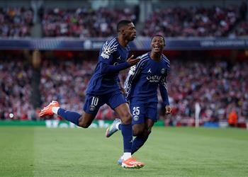 ترتيب هدافي دوري أبطال أوروبا بعد هدف ديمبلي أمام آرسنال