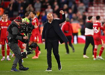 سلوت رأيت أشياء أعجبتني أمام إيفرتون وكارهي ليفربول أنصفونا