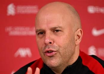 سلوت يتحدث عن قوة محمد صلاح وجوتا ويؤكد ليفربول لا يعتمد على الاحتمالات