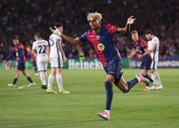 فيديو القمة تشتعل لامين يامال يسجل هدف برشلونة الأول أمام إنتر ميلان