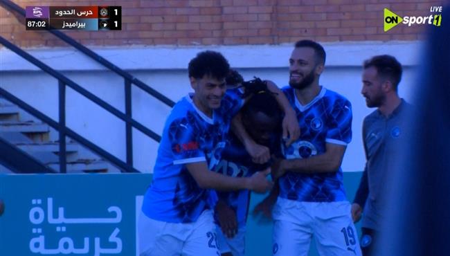 اهداف مباراة بيراميدز وحرس الحدود 2 1 الدوري المصري