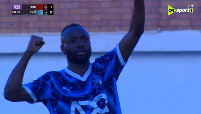 هدف فيستون مايلي القاتل في مرمي حرس الحدود بالدوري المصري