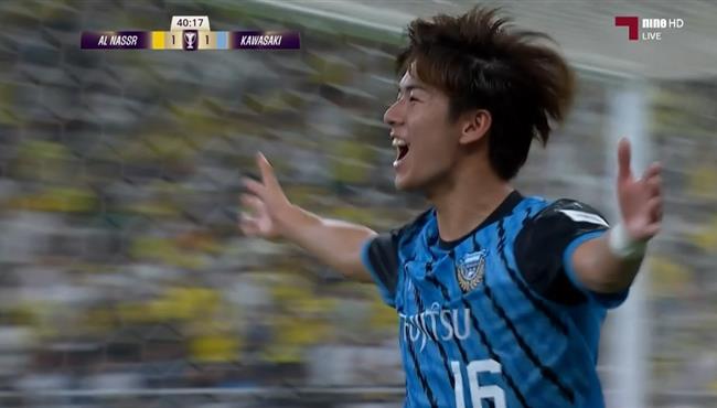 هدف كاواساكي الثاني في مرمي النصر بنصف نهائي دوري ابطال اسيا