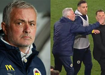مورينيو يواجه عقوبة الإيقاف لـ 10 مباريات بعد تصرفه تجاه مدرب جلطة سراي وفنربخشة يرد