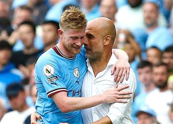 جوارديولا عن قرار دي بروين يوم حزين وأراهن بأموال طائلة على خطوة من مانشستر سيتي