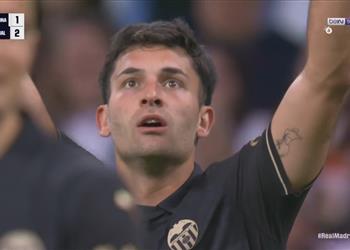 فيديو في الوقت القاتل هوجو دورو ي سجل هدف فالنسيا الثاني أمام ريال مدريد