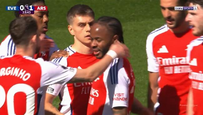 اهداف مباراة ارسنال وايفرتون 1 1 الدوري الانجليزي