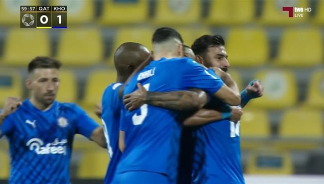 هدف فوز الخور علي قطر 1 0 في الدوري القطري