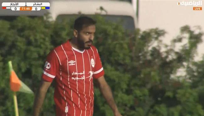 تصدي حارس البشائر الرائع يحرم كهربا من تسجيل هدف صاروخي لـ الاتحاد الليبي